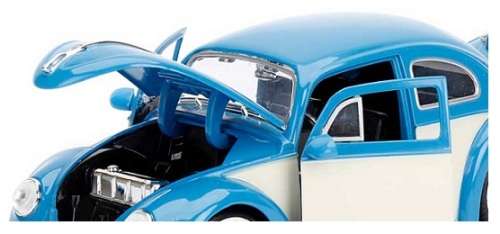 JADA Diecast Model Car Big Time Kustoms 99050 VW Volkswagen Beetle 1959 2 Tone 1/24 scale new in pac