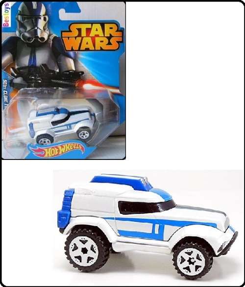 Hotwheels Hot Wheels Model Car Star Wars Movie Film TV 501st Clone Trooper new in pack