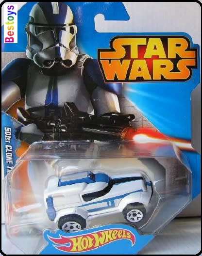 Hotwheels Hot Wheels Model Car Star Wars Movie Film TV 501st Clone Trooper new in pack