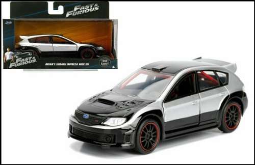 JADA Diecast Model Car Subaru Impreza WRX STi Brian Fast & Furious Movie Film TV 1/32 scale new
