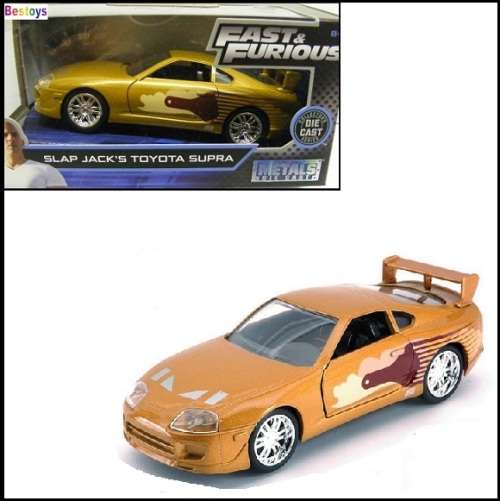 JADA Diecast Model Car Toyota Supra Slap Jack Fast & Furious Movie Film TV 1/32 scale new