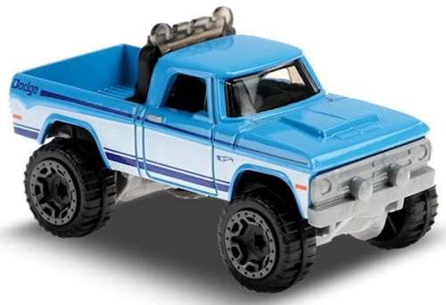 Hotwheels Hot Wheels Diecast Model Car 2020 152 / 250 Dodge Power Wagon 1960 Hot Trucks 1/64 scale