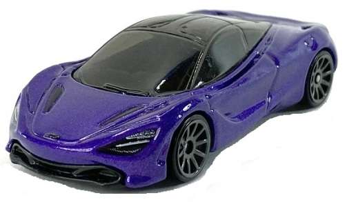 Hotwheels Hot Wheels Diecast Model Car 2019 221 / 250 McLaren 720S 720 S Exotics 1/64 scale new