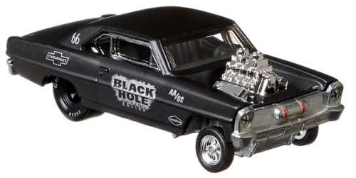 Hotwheels Hot Wheels Diecast Model Car Premium Set Retro Rig Truck Chevy Nova Bel Air Gasser Mercury