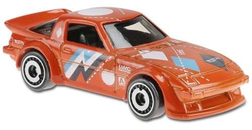 Hotwheels Hot Wheels Diecast Model Car 2020 130 / 250 Mazda RX 7 RX7 Speed Blur 1/64 scale new