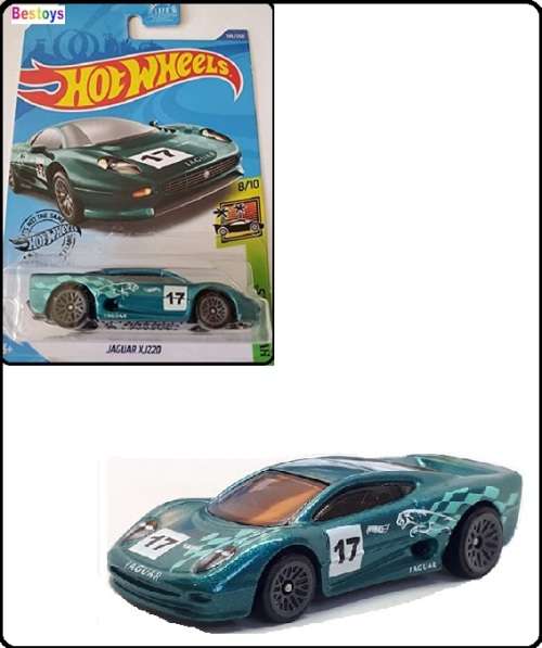 Hotwheels Hot Wheels Diecast Model Car 2020 148 / 250 Jaguar XJ 220 XJ220 Exotics 1/64 scale new