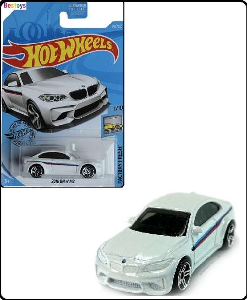 Hotwheels Hot Wheels Diecast Model Car 2019 200 / 250 BMW M 2 M2 2016 1/64 scale new in pack