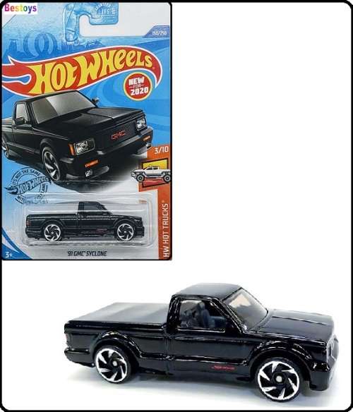 Hotwheels Hot Wheels Diecast Model Car First Ed 2020 150 / 250 GMC Syclone Pickup 1991 Hot Trucks