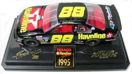 Racing Champions Diecast Model Car Coin Bank Ford Thunderbird 1995 Nascar Ernie Irvan No 88 1/24 sca