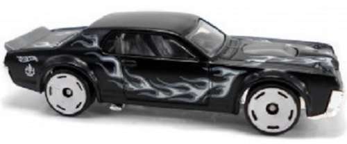 Hotwheels Hot Wheels Diecast Model Car 2019 164 / 250 Mercury Cougar 1968 Flames 1/64 scale new
