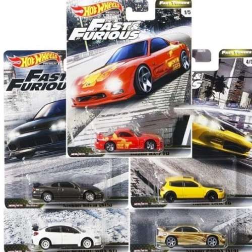 Hot Wheels Hotwheels Diecast Model Car Fast & Furious Movie Film TV Honda Civic EG Fast Tuners 1/64