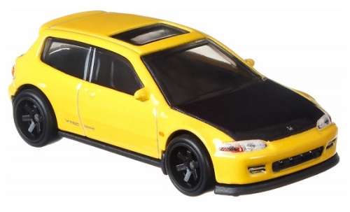 Hot Wheels Hotwheels Diecast Model Car Fast & Furious Movie Film TV Honda Civic EG Fast Tuners 1/64