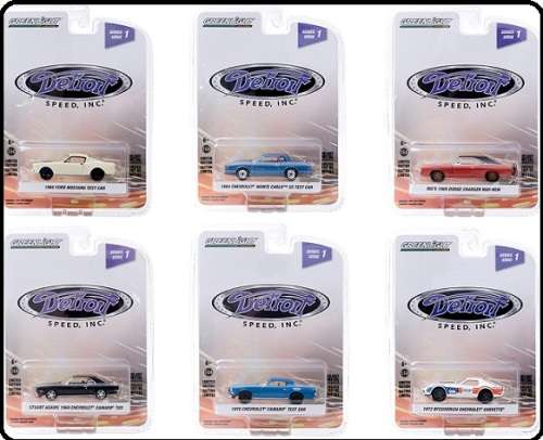 Greenlight Diecast Model Car Detroit Speed Chevy Chevrolet Camaro TUX 1969 Stuart Adams 1/64 scale