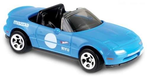 Hotwheels Hot Wheels Diecast Model Car First Ed 2019 184 / 250 Mazda MX 5 MX5 Miata 1991 Speed Graph