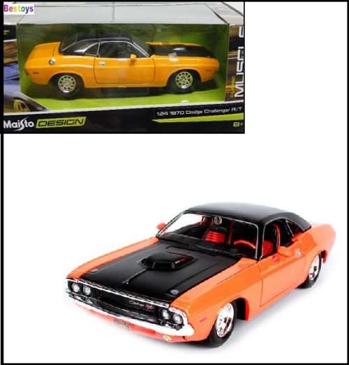 Maisto Diecast Model Car 32518 Dodge Challenger RT 1970 1/24 scale new in pack