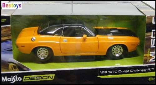 Maisto Diecast Model Car 32518 Dodge Challenger RT 1970 1/24 scale new in pack