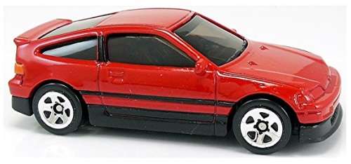 Hotwheels Hot Wheels Diecast Model Car 2019 49 / 250 Honda CR-X 1988 Nightburnerz 1/64 scale new