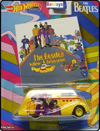 Hot Wheels Hotwheels Diecast Model Car Set Pop Culture Beatles VW Kombi GMC Combat Medic Deco Delive