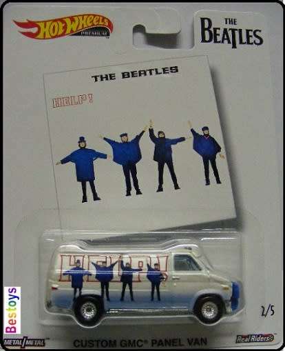 Hot Wheels Hotwheels Diecast Model Car Set Pop Culture Beatles VW Kombi GMC Combat Medic Deco Delive