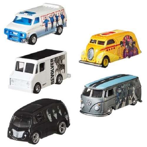 Hot Wheels Hotwheels Diecast Model Car Set Pop Culture Beatles VW Kombi GMC Combat Medic Deco Delive