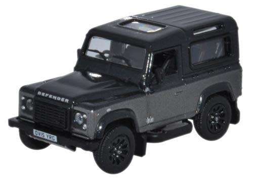 Oxford Diecast Model Car LRDF009AU Land Rover Defender 90 Stationwagon Autobiography Series 1/76 OO