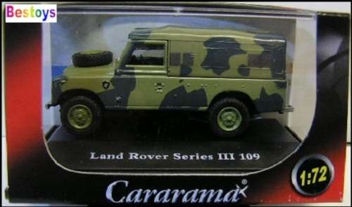 Cararama Hongwell Diecast Model Car Land Rover Series III 3 109" inch Statiowagon 1/72 OO railway