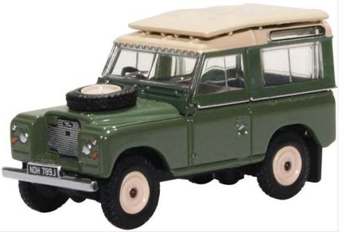 Oxford Diecast Model Car LR2AS003 Land Rover Series 2 Stationwagon  SWB 1/76 OO railway scale new
