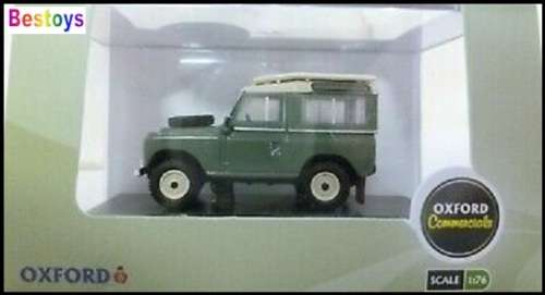 Oxford Diecast Model Car LR2AS003 Land Rover Series 2 Stationwagon  SWB 1/76 OO railway scale new