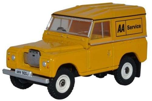 Oxford Diecast Model Car LR3S002 Land Rover Series 3 SWB Hard Top "AA" 1/43 scale new in pack