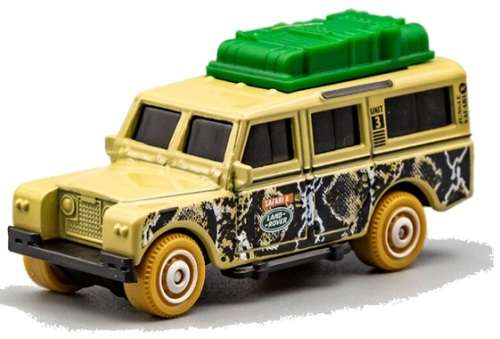 Matchbox Diecast Model Car 2021 63 / 100 Land Rover Series 2 1965 Jungle 1/64 scale new in pack