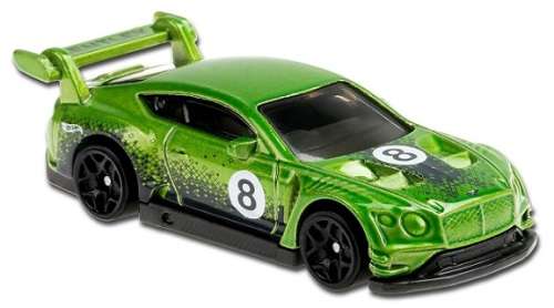 Hotwheels Hot Wheels Diecast Model Car 2020 246 / 250 Bentley Continental GT 3 GT3 2018 Motorsport N