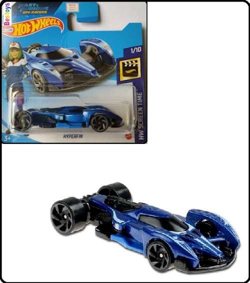 Hotwheels Hot Wheels Diecast Model Car 2021 11 / 250  Hyperfin Fast & Furious Spy Racers Netflix Scr