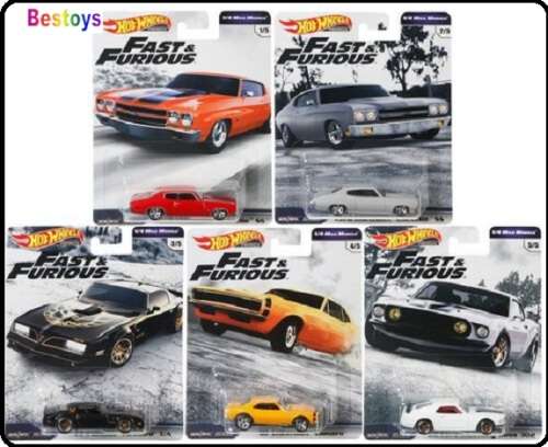 Hotwheels Hot Wheels Diecast Model Car Fast & Furious Movie Film TV Chevy Chevrolet Chevelle SS 1970