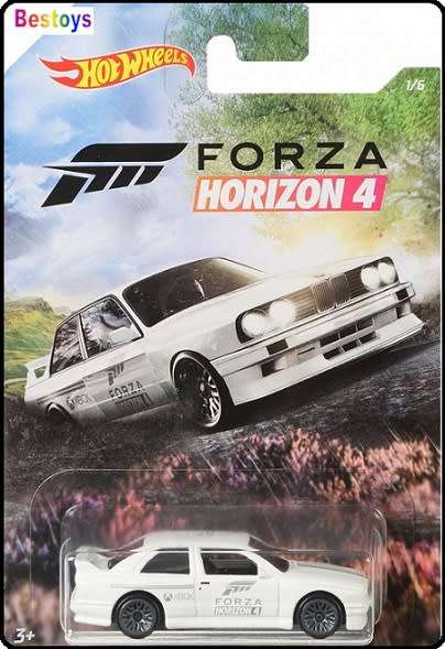 Hotwheels Hot Wheels Diecast Model Car Forza Horizon 4 Motorsport Gaming BMW M 3 M3 1992 1/64 scale