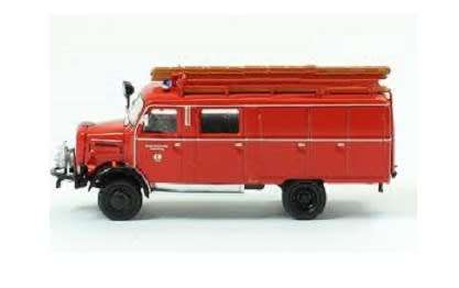 Diecast Model Fire Engine Truck Collection Borgward B 2500 LF 8 1/72 scale new in pack