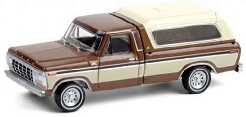 Greenlight Diecast Model Car Blue Collar Ford F 150 F150 Pickup 1979 1/64 scale new in pack