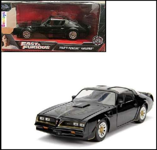 JADA Diecast Model Car 30756 Pontiac Firebird 1977 Tego Fast & Furious Movie Film TV 1/24 scale new