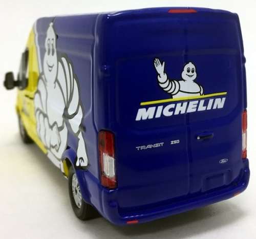 Greenlight Diecast Model Car 86175 Ford Transit 2019 High Roof "Michelin" 1/43 scale new in pack