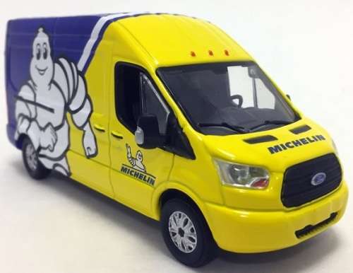 Greenlight Diecast Model Car 86175 Ford Transit 2019 High Roof "Michelin" 1/43 scale new in pack