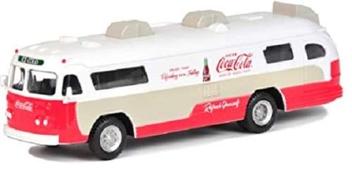 Motor City Diecast Model Car 464005 Starliner Bus 1960 "Coca Cola" 1/64 scale new