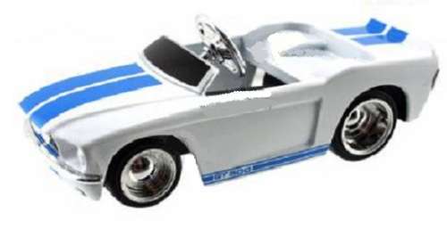JADA Diecast Model Car Bigtime Muscle Ford mustang Shelby GT 500 GT500 1967 Pedal Car replica 1/64 s