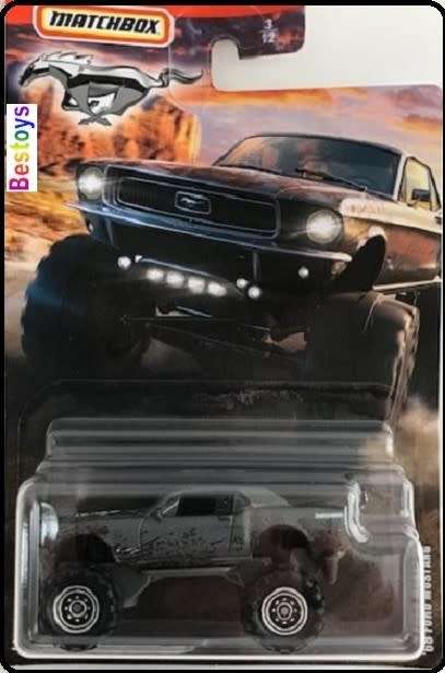 Matchbox Diecast Model Car Ford Mustang Set 2018 Conv 2019 Coupe LX SSP Police 1965 GT GT CS 1968