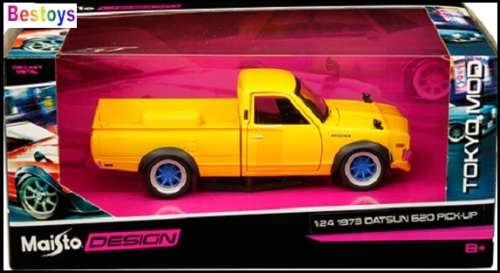Maisto Diecast Model Car 32528 Design Series Tokyo Datsun 620 Pickup 1973 1/24 scale new in pack