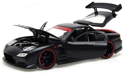 JADA Diecast Model Car Japan JDM Tuners 98676 Mazda RX 7 RX7 1993 1/24 scale new in pack