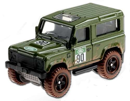 Hotwheels Hot Wheels Diecast Model Car 2021 32 / 250  Land Rover Defender 90 No 90 Baja Blazers 1/64