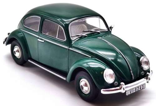 Magazine Series Diecast Model Car VW Volkswagen Escarabajo Beetle 1200 Standard 1960 1/24 scale new