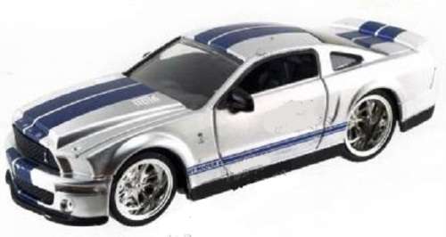 JADA Diecast Model Car Bigtime Muscle Ford Mustang Shelby GT 500 KR GT500 2008 1/64 scale new