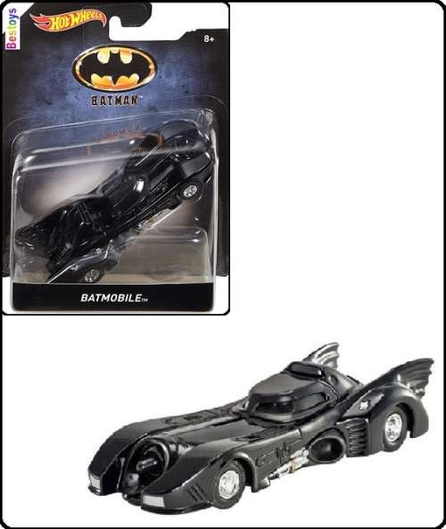 Hotwheels Hot Wheels Diecast Model Car Batman Movie Film TV Batmobile  1/50 scale new in pack