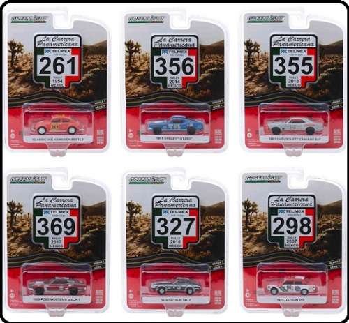 Greenlight Diecast Model Car Rally Mexico 2007 Datsun 510 1972 No 298 Motorsport 1/64 scale new