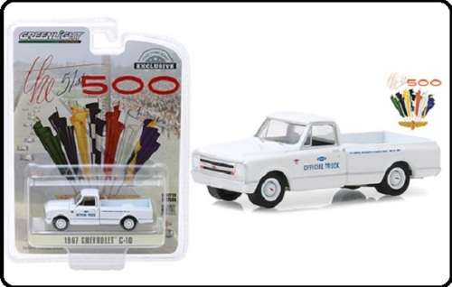 Greenlight Diecast Model Car Exclusive Chevy Chevrolet C 10 C10 Pickup 1967 51st Indy 500 Motorsport